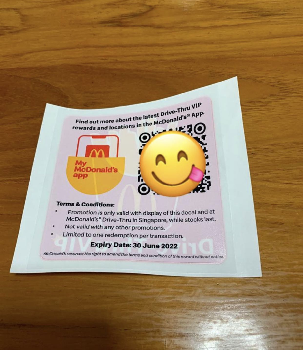 Mcdonald Drive Thru Decal Hobbies Toys Stationery Craft Art Prints On Carousell