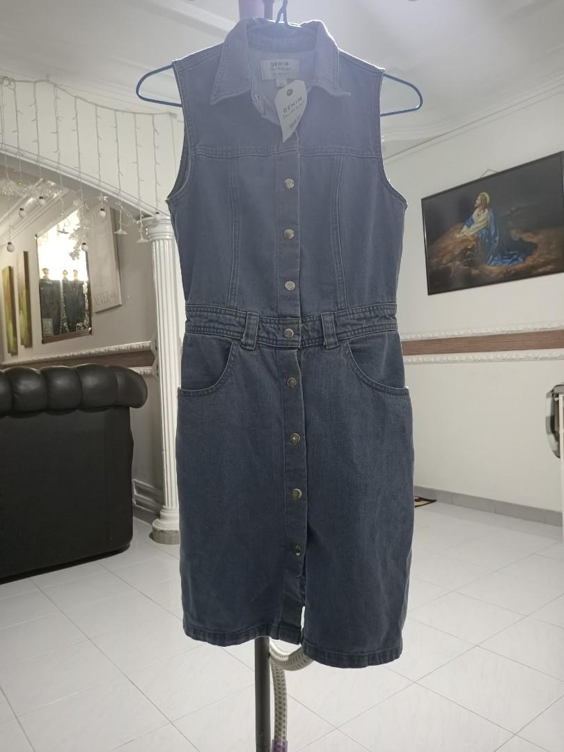 Miss selfridge online dungaree dress