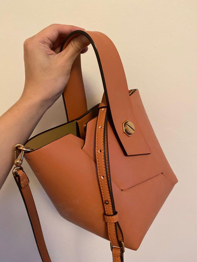 Charles and keith new arrivals wristlet bucket bag