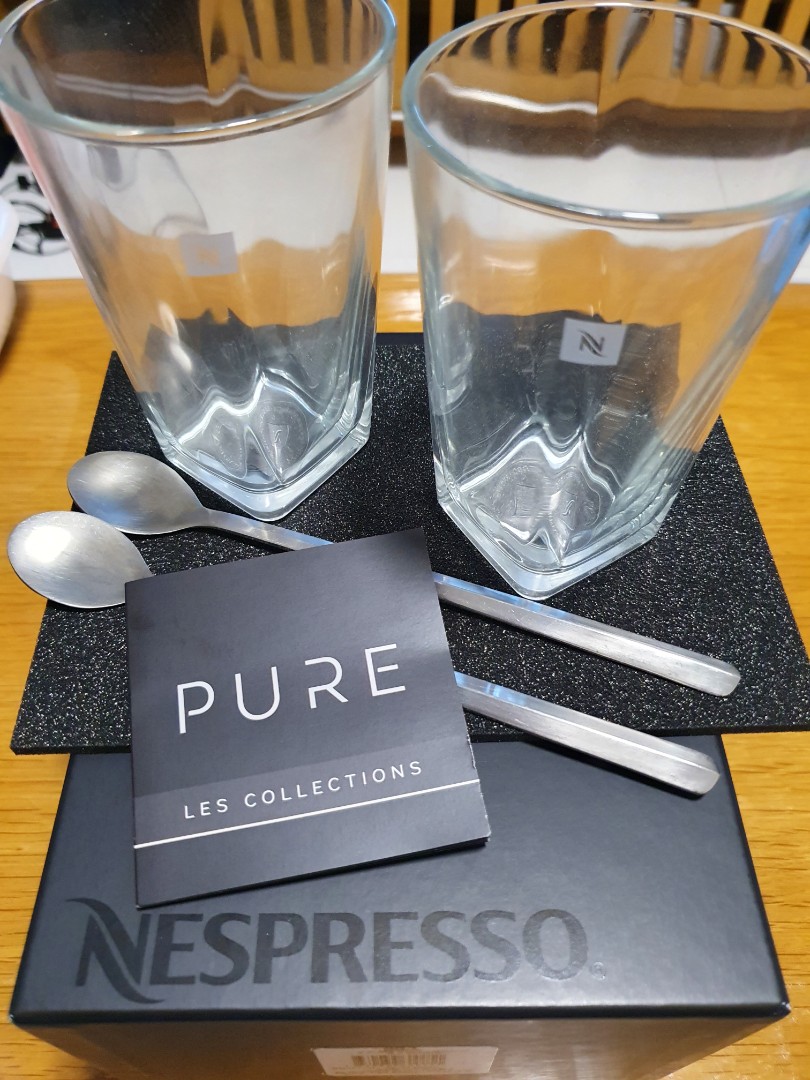 Nespresso PURE RECIPE GLASS SET 