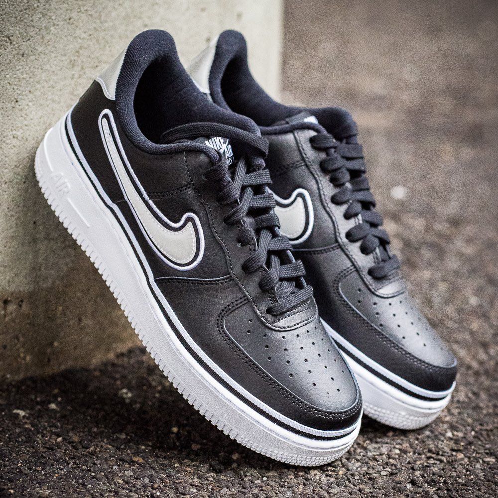 nike air force 1 nba black