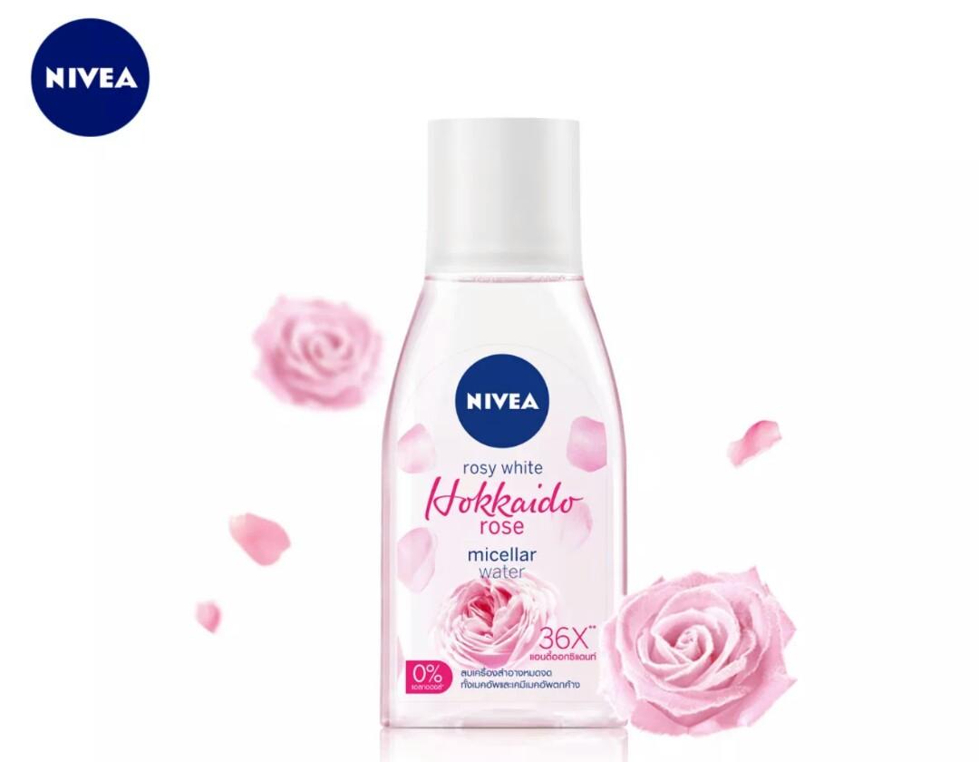 Nivea 妮維雅涵氧北海道玫瑰淨白卸妝水 美容 化妝品 化妝品 Carousell