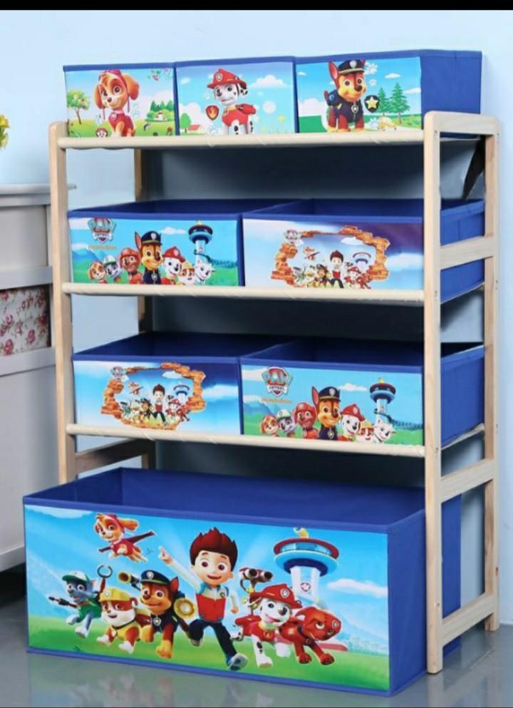 Paw patrol cheap toy storage