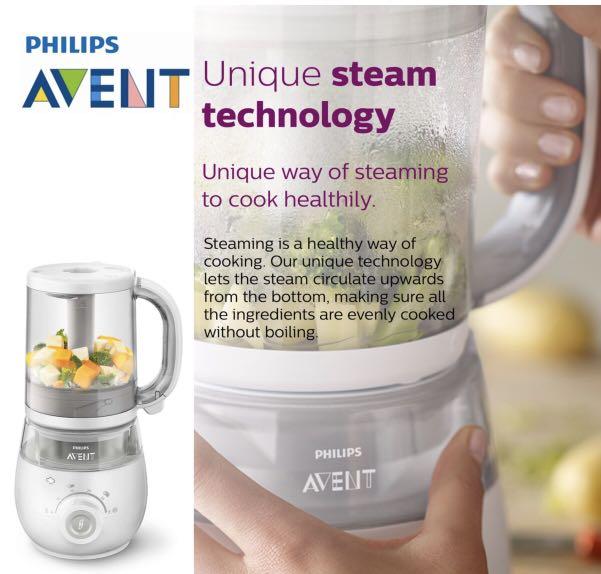 Philips Avent Baby Food Maker, Steamer and Blender, TV & Home