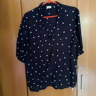 Pimkie Short Sleeve Polka Dot Shirt