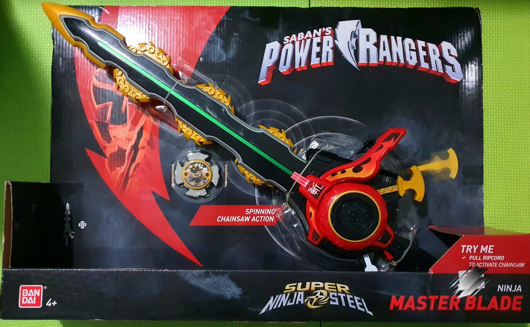 Power Rangers Ninja Steel Master Sword Hobbies Toys Toys