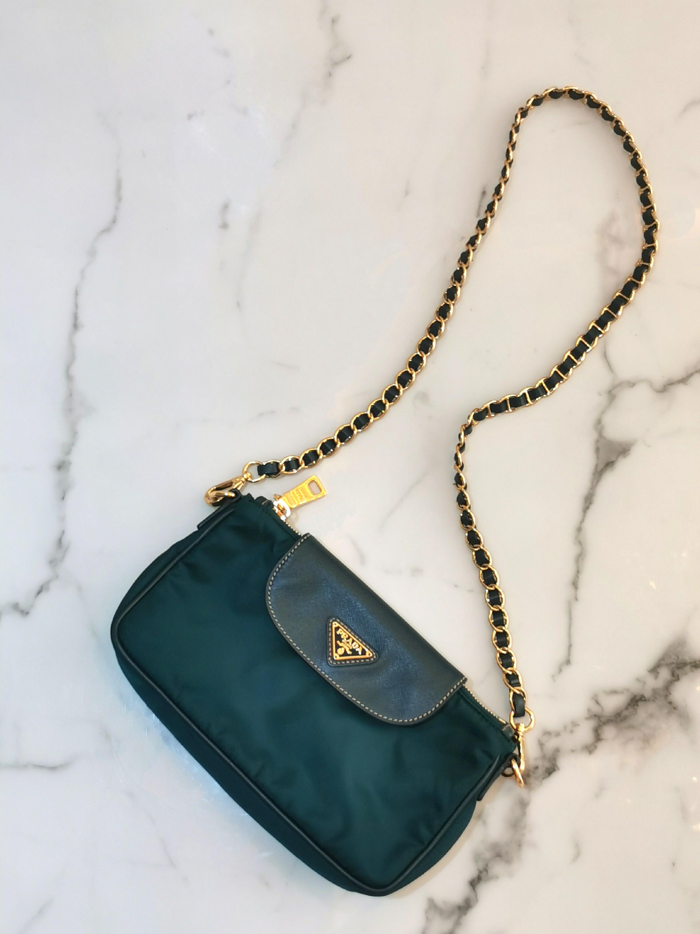 PRADA Bandoliera Tessuto Saffiano Crossbody Bag Review