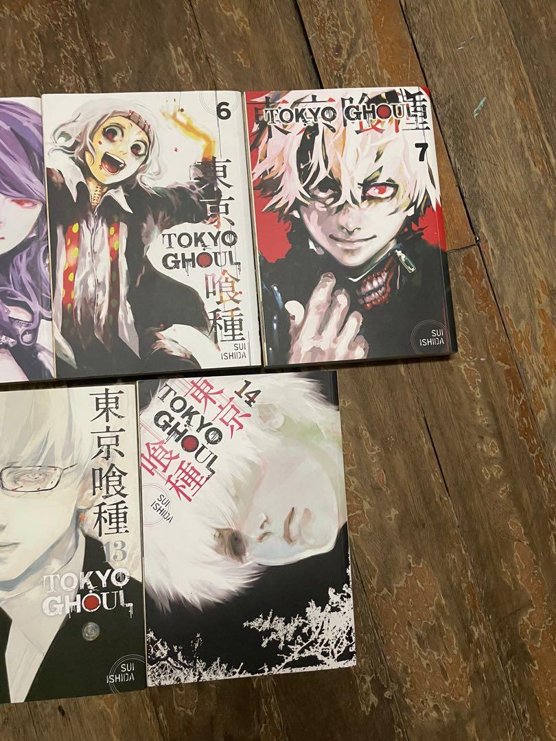 Tokyo Ghoul Comics Vol.1-14 Manga Complete Set Sui Ishida Japanese