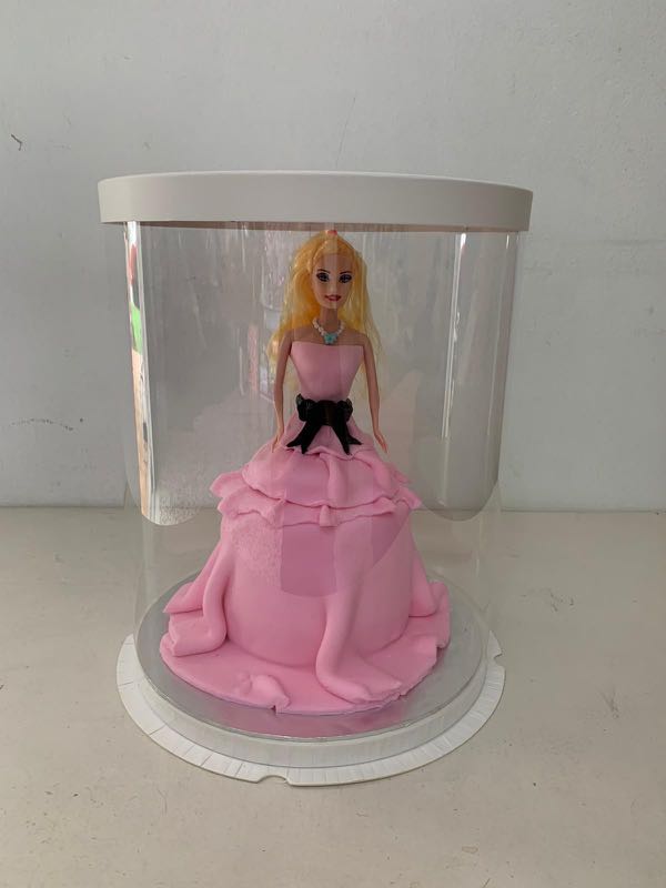 Princess Doll Barbie Girl Cake, Food Drinks, Chilled Frozen