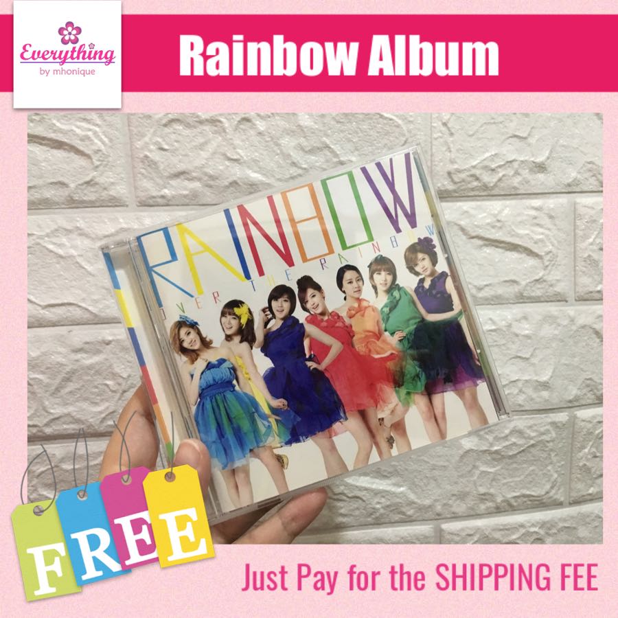 Rainbow Album Kpop K Wave On Carousell I'm a huge multistan but mostly a bg stan. rainbow album kpop k wave on carousell
