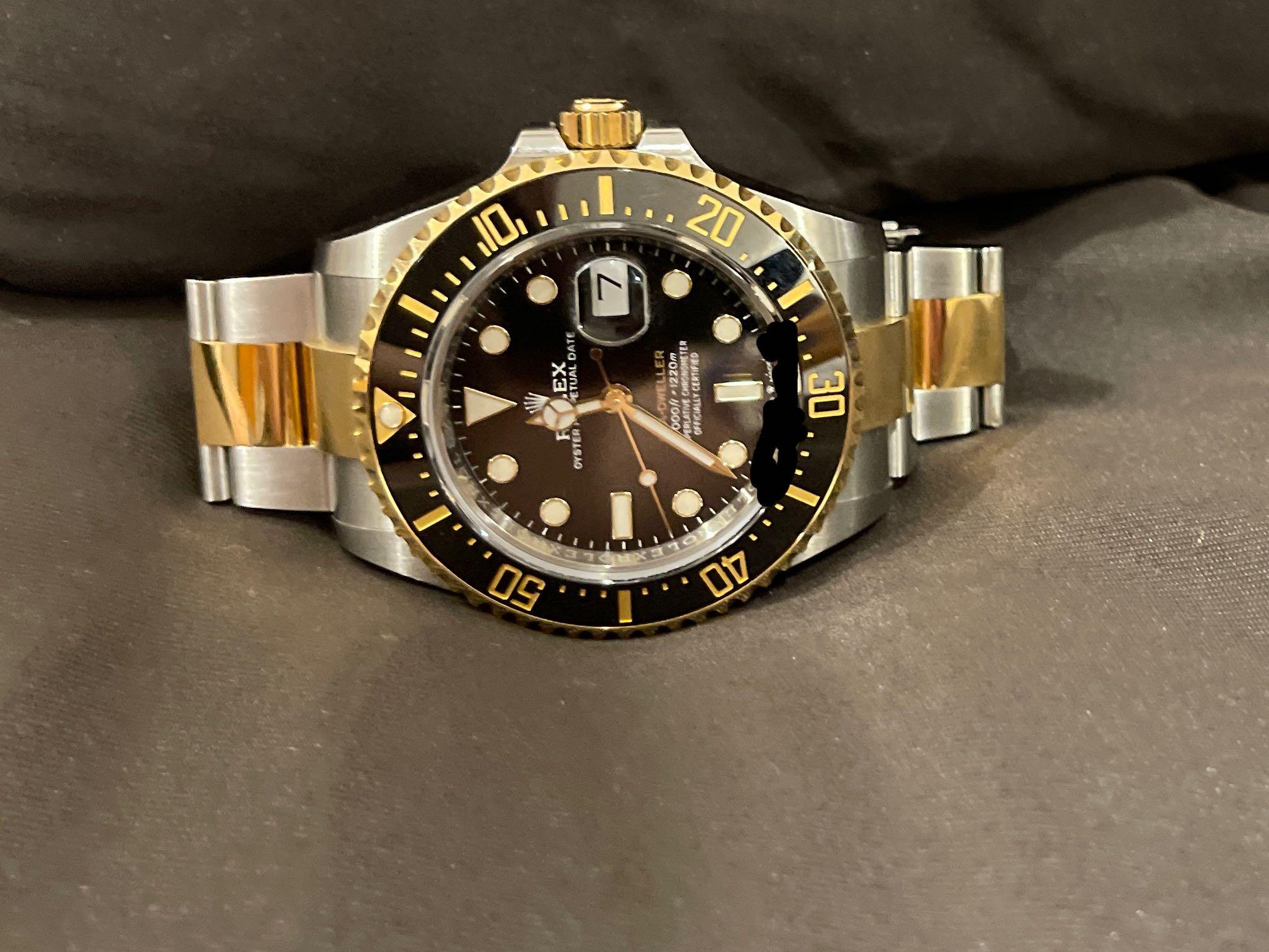 Rolex Sea Dweller 43mm Half Gold Luxury Watches On Carousell