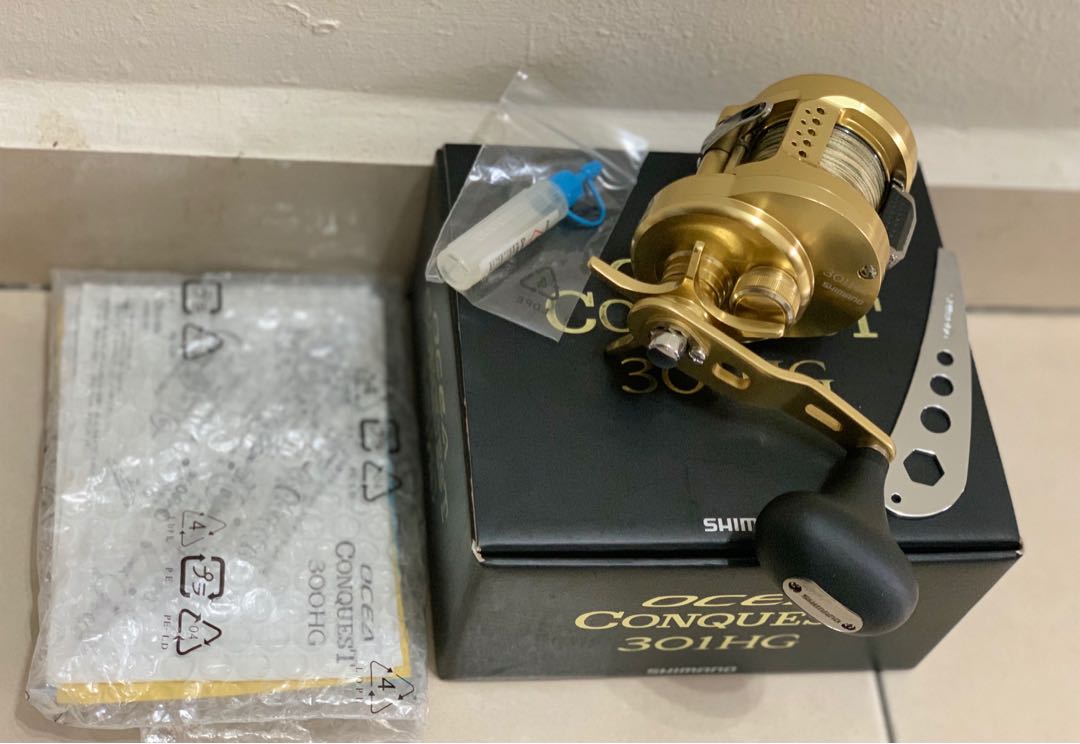 Shimano Ocea Conquest 301HG, Sports Equipment, Fishing on Carousell