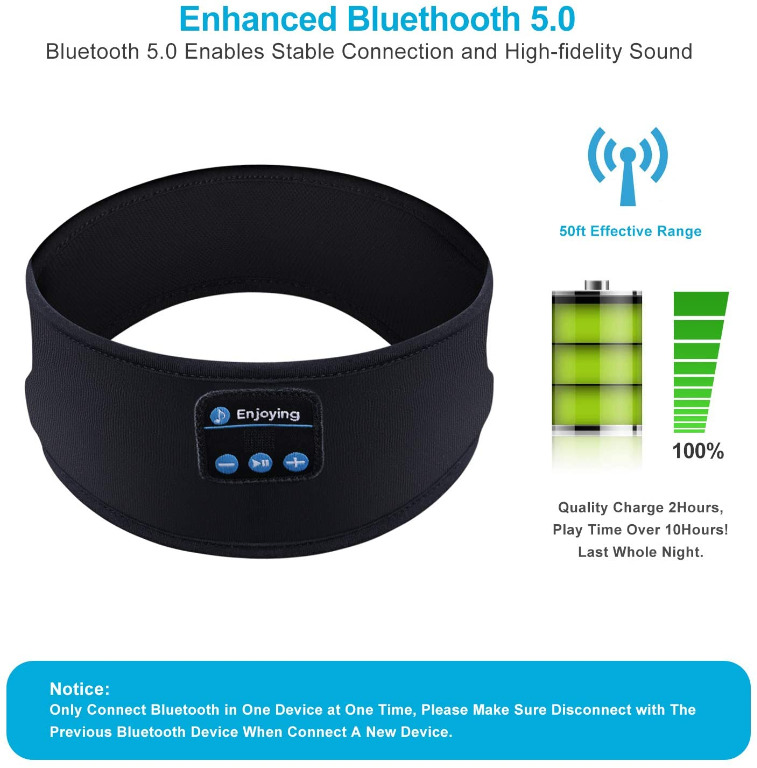 skyeol bluetooth headband