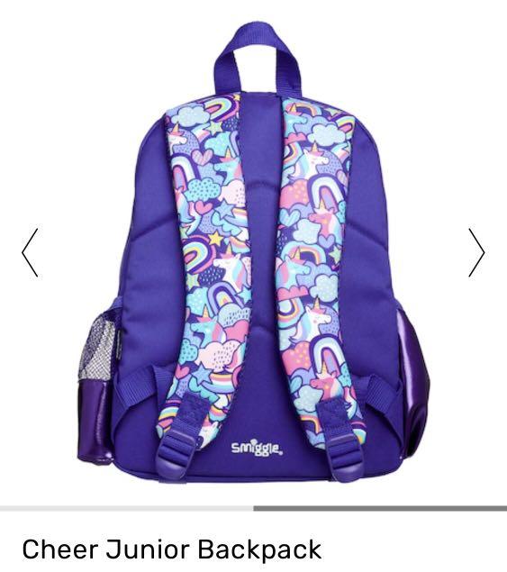 Smiggle cheer junior backpack clearance