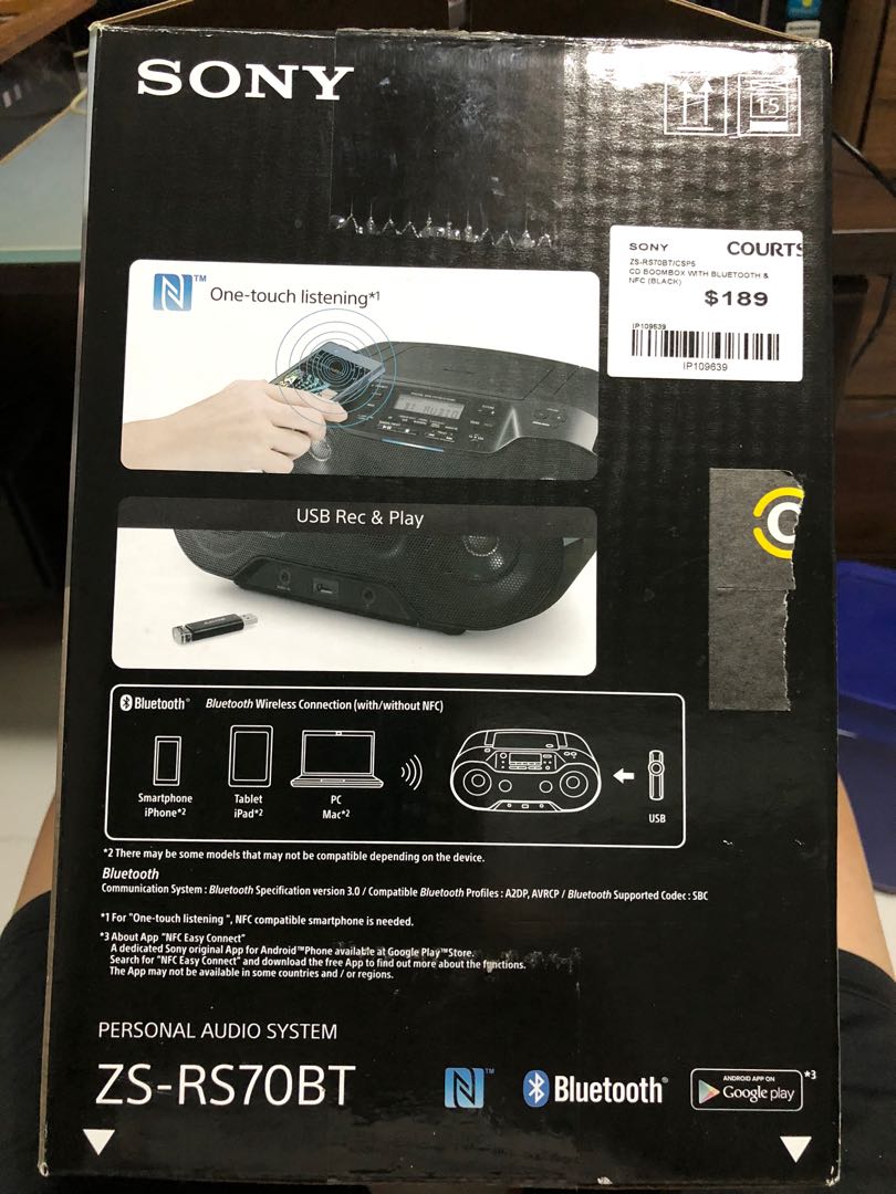 sony radio cd player