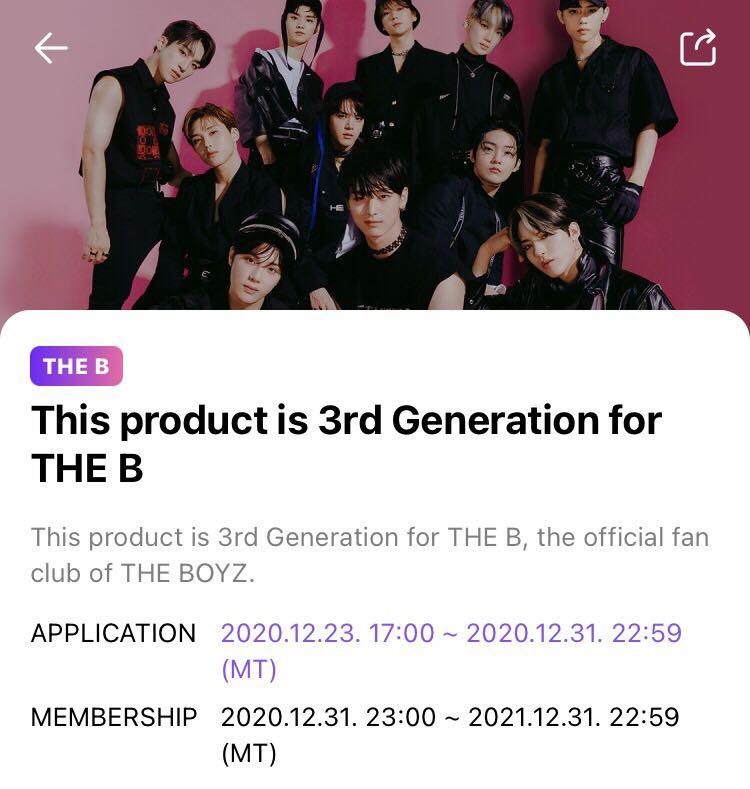 The Boyz 3rd Gen The B Membership Kit K Wave On Carousell The Boyz 3rd Gen The B Membership Kit K Wave On Carousell