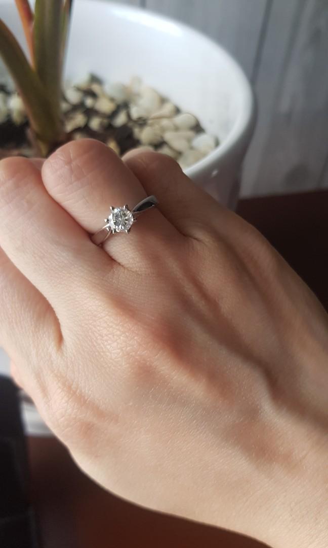 tiffany half carat engagement ring