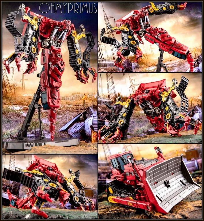 Transformers Mechanical Team MT01 Rampage Devastator Bulldozer Truck ...
