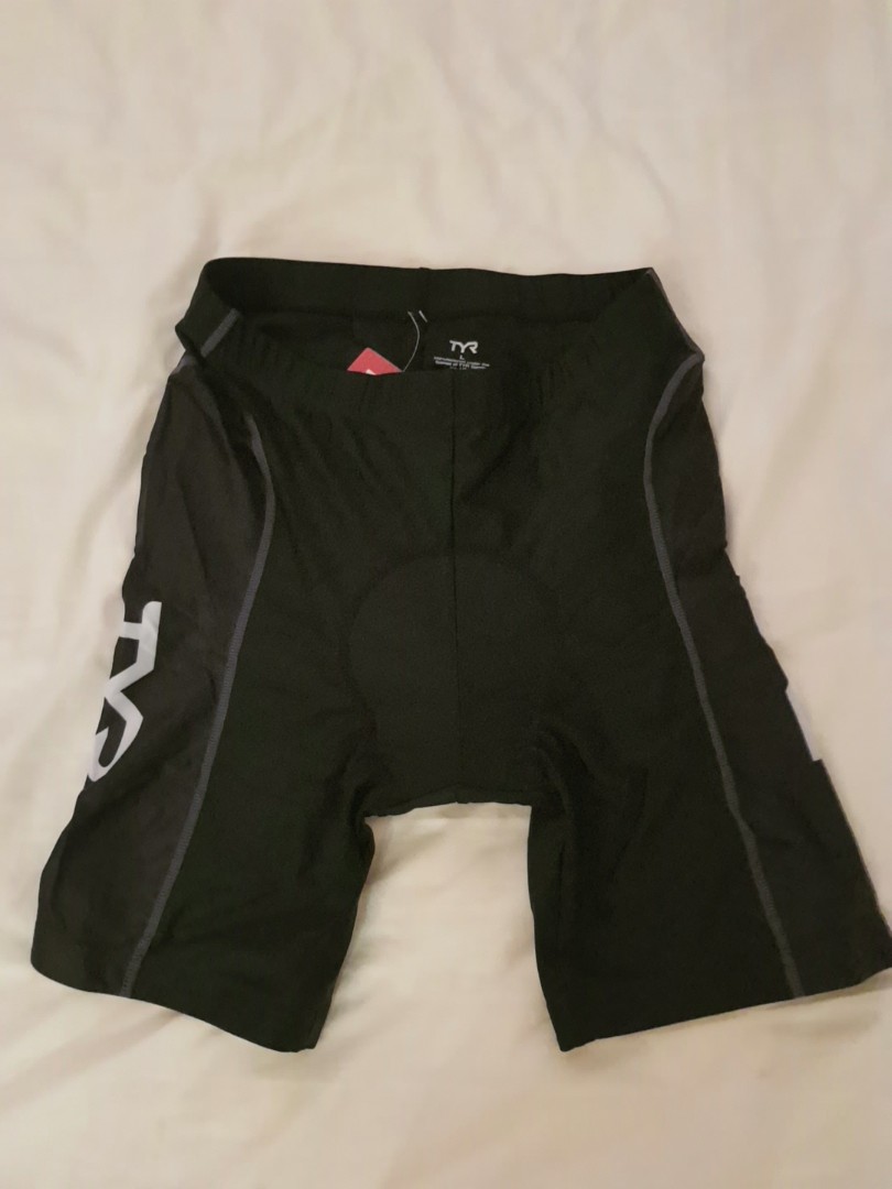 TYR Bike Cycling Shorts Men s Fashion Activewear on Carousell