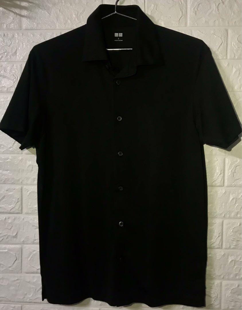 Uniqlo Airism Polo Shirt Black Men s Fashion Tops Sets