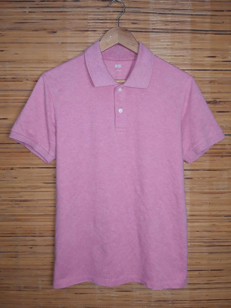 Uniqlo pink polo deals