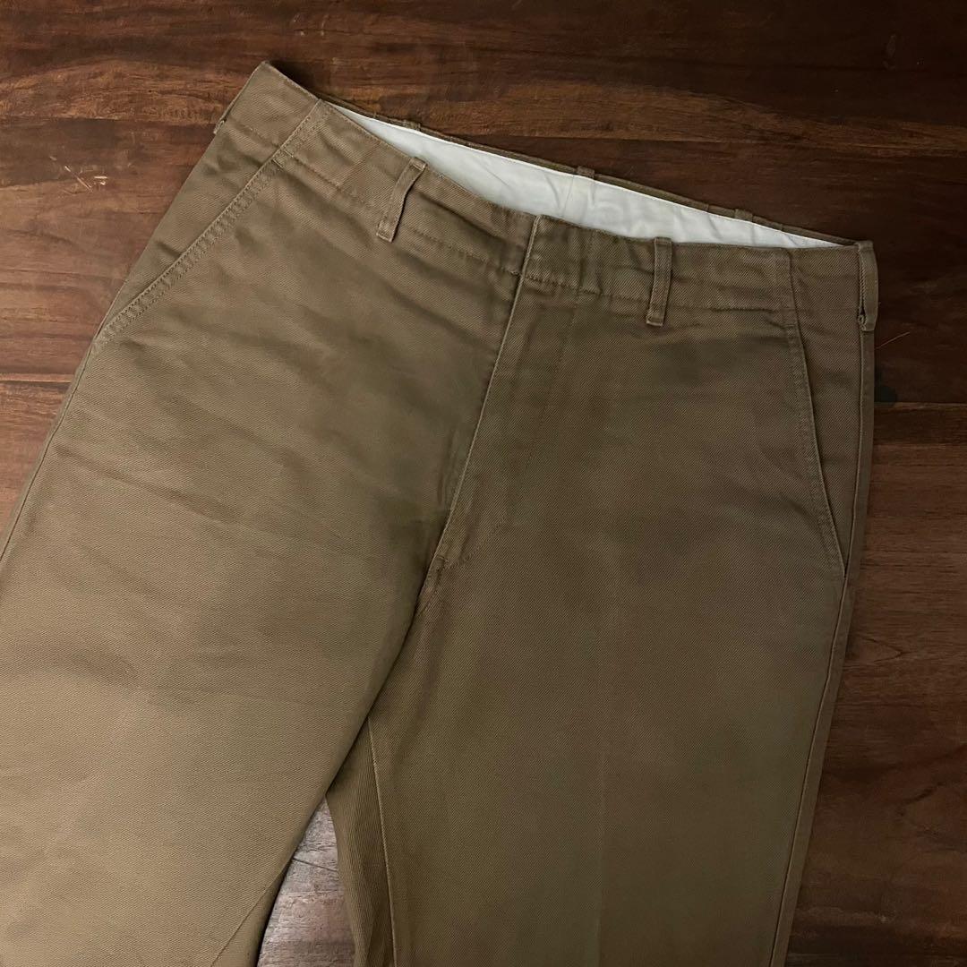 Uniqlo U Wide Fit Tapered Ankle Chino Pants Men s Fashion