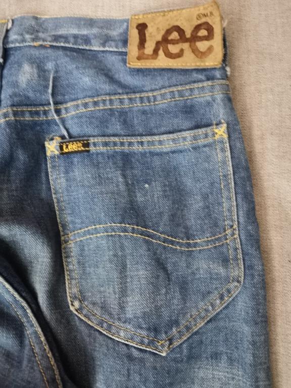 Vintage 70s Lee Riders, Men's Fashion, Bottoms, Jeans on Carousell