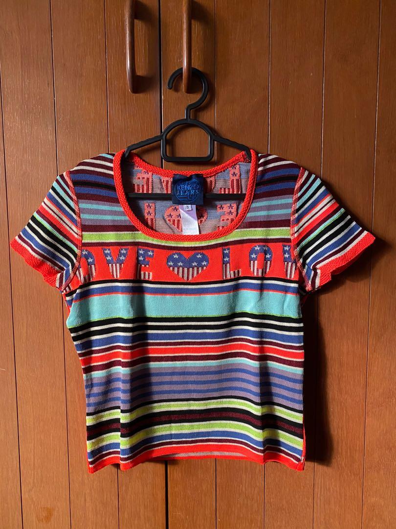Authentic Vintage Kenzo Jeans Top, Women's Fashion, Tops, Other Tops on  Carousell