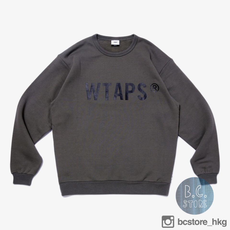 WTAPS WTVUA CREW NECK SWEATSHIRT SCREEN SPOT 20AW, 女裝, 上衣, T