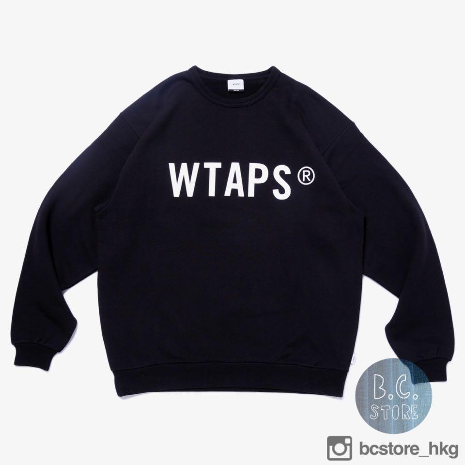 WTAPS WTVUA CREW NECK SWEATSHIRT SCREEN SPOT 20AW, 女裝, 上衣, T