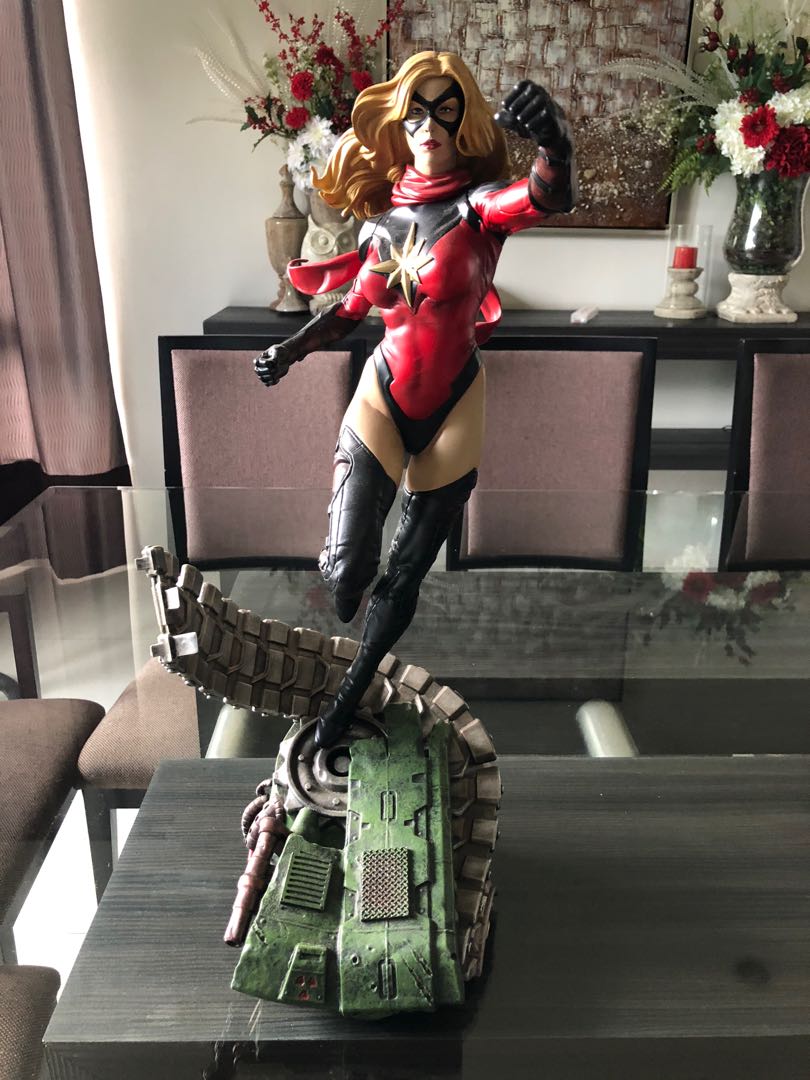 XM Studios Ms. Marvel 1/4 scale statue, Hobbies & Toys, Toys & Games on