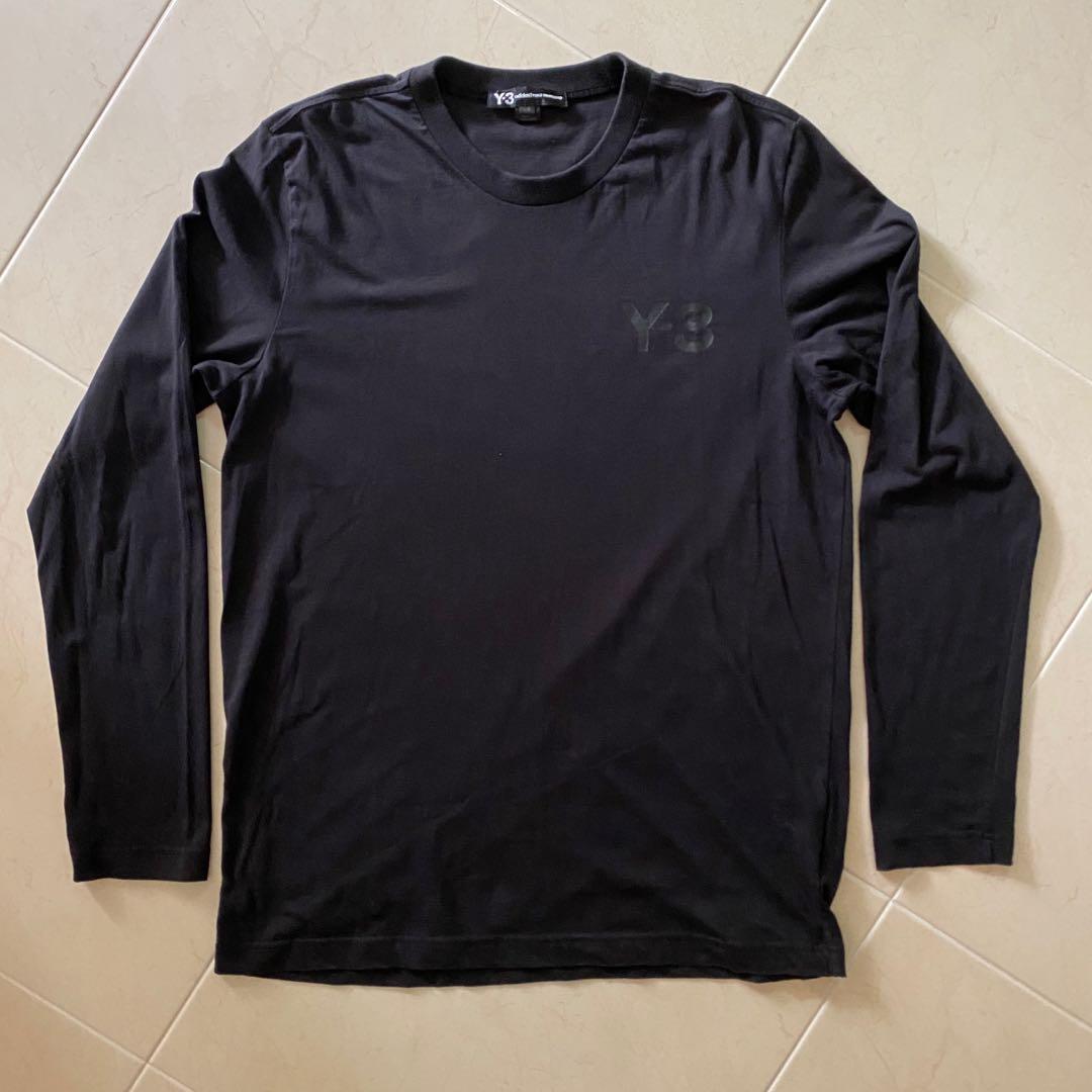 Y3 long sleeve t shirt clearance