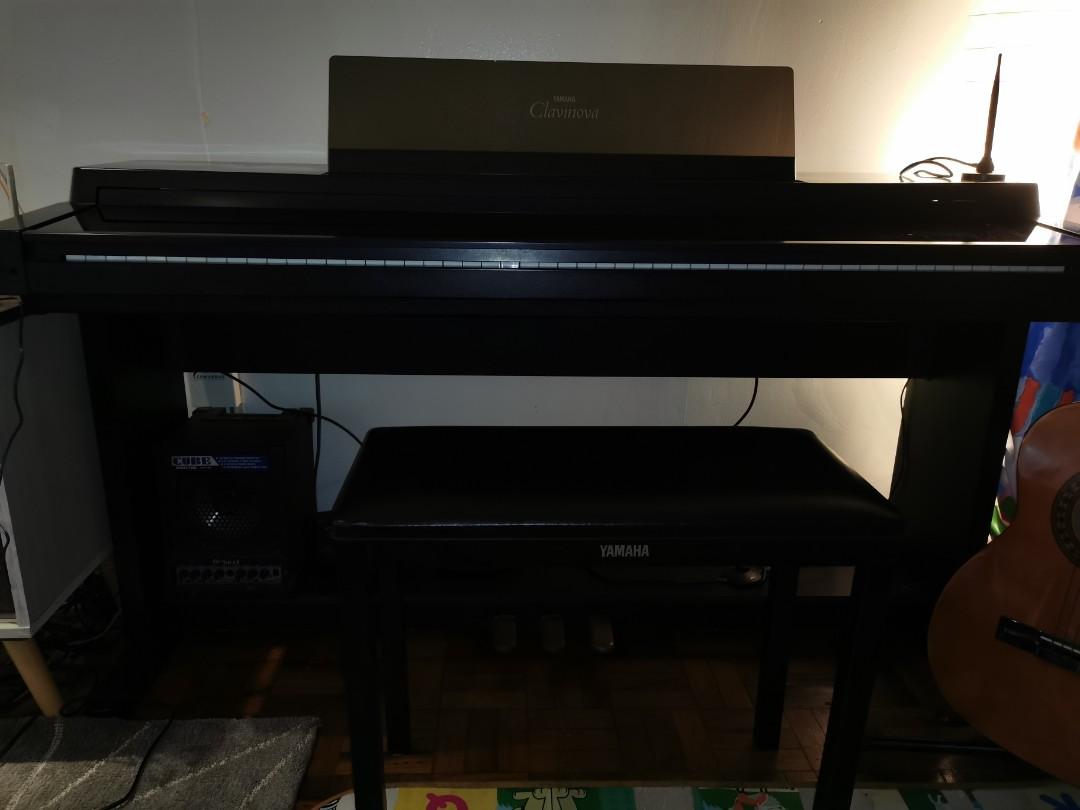 Yamaha Clavinova (Category: Musical Instruments) located in Pasig City. Submitted by kbbustamante (Listing ID 1058643576, Image 1). Description: Very good condition and excellent sound. Negotiable.