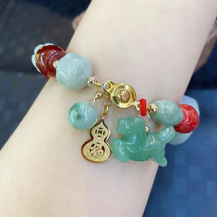 2021 zodiac feng shui lucky charm bracelet, Hobbies & Toys, Stationary & Craft, Handmade Craft