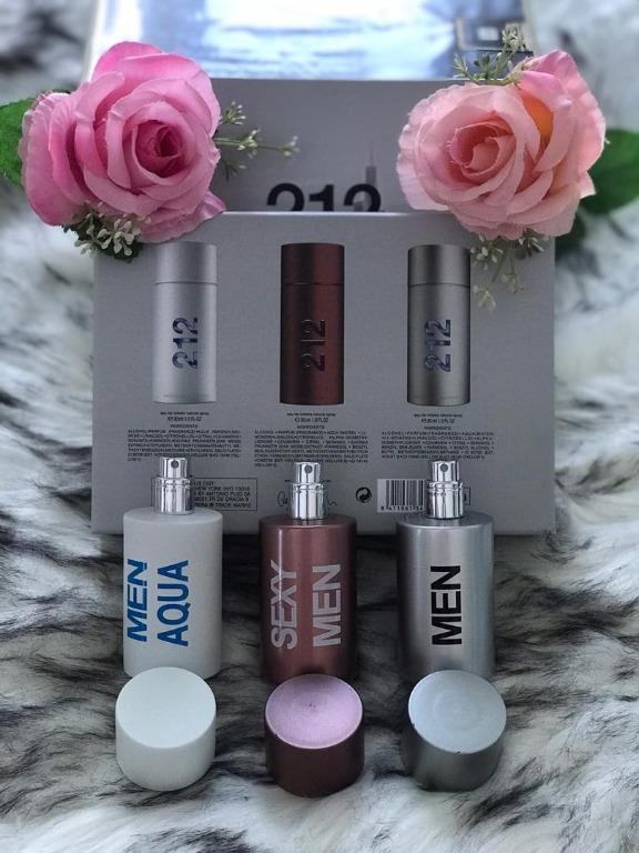 212 Sexy Men perfume set 30ml each