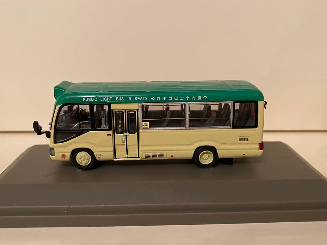 巴士模型小巴進智公交1/76 Toyota Coaster 63802 ED77 @ 481B 荃灣街 