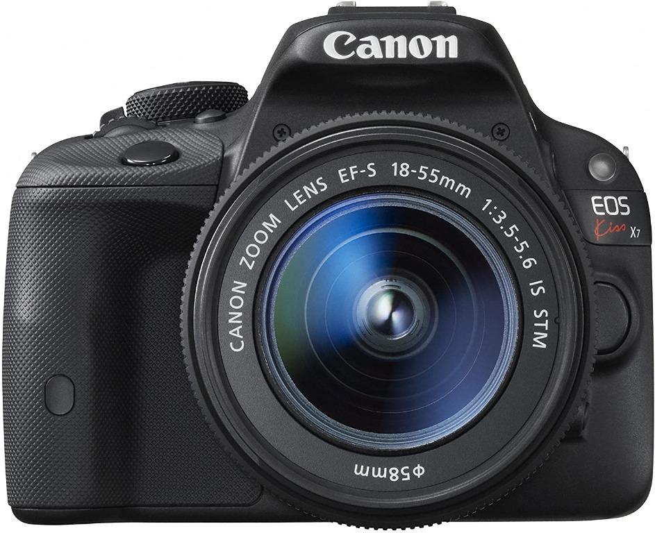 佳能EOS Kiss X7 (100D) 單鏡反光專業相機Canon DSLR camera EOS (100D/ Rebel SL1/ ) +  兩支鏡頭plus two lens, 攝影器材, 相機- Carousell