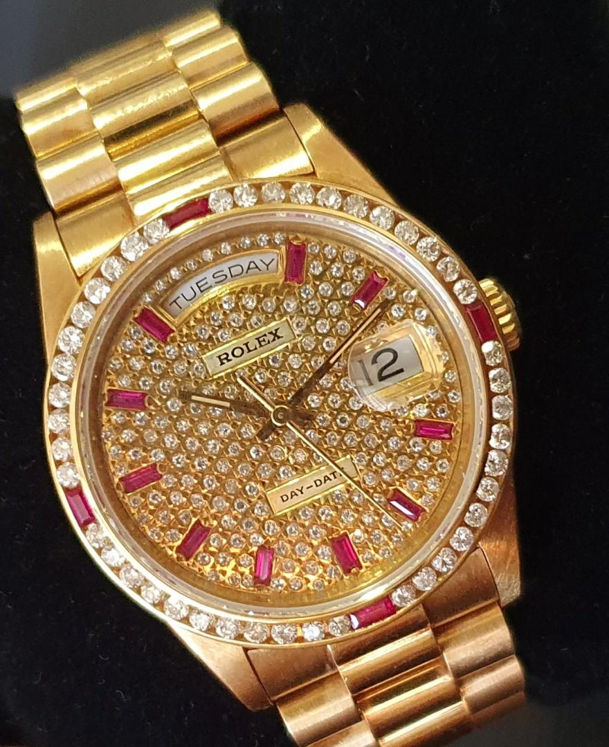 Selling Jeweller Diamond Dial Bezel only for Rolex Day Date Watch 18238 18038