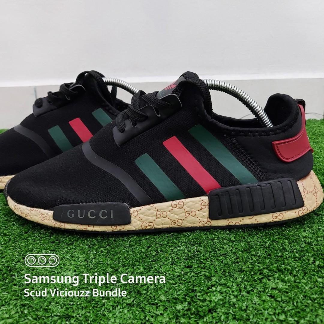 moco Melancólico Parte Adidas NMD Collab Gucci, Men's Fashion, Footwear, Sneakers on Carousell
