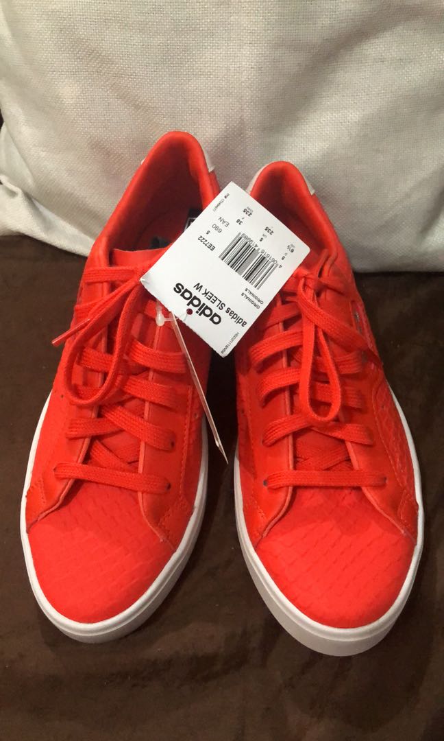 adidas sleek orange