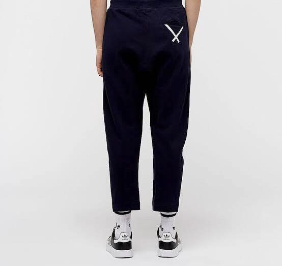 Adidas originals xbyo new arrivals track pants in navy