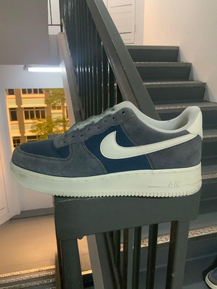Air force clearance 1 canvas blue