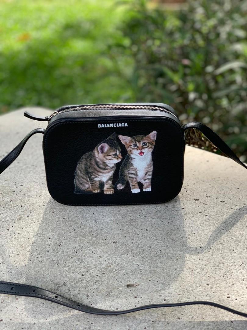Balenciaga kitten camera bag hotsell