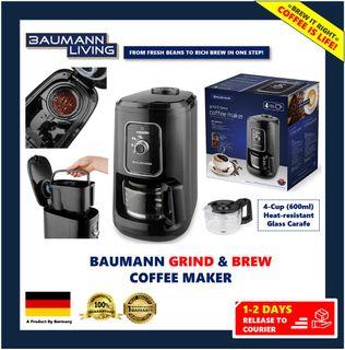 Baumann Grind & Brew Coffee Maker