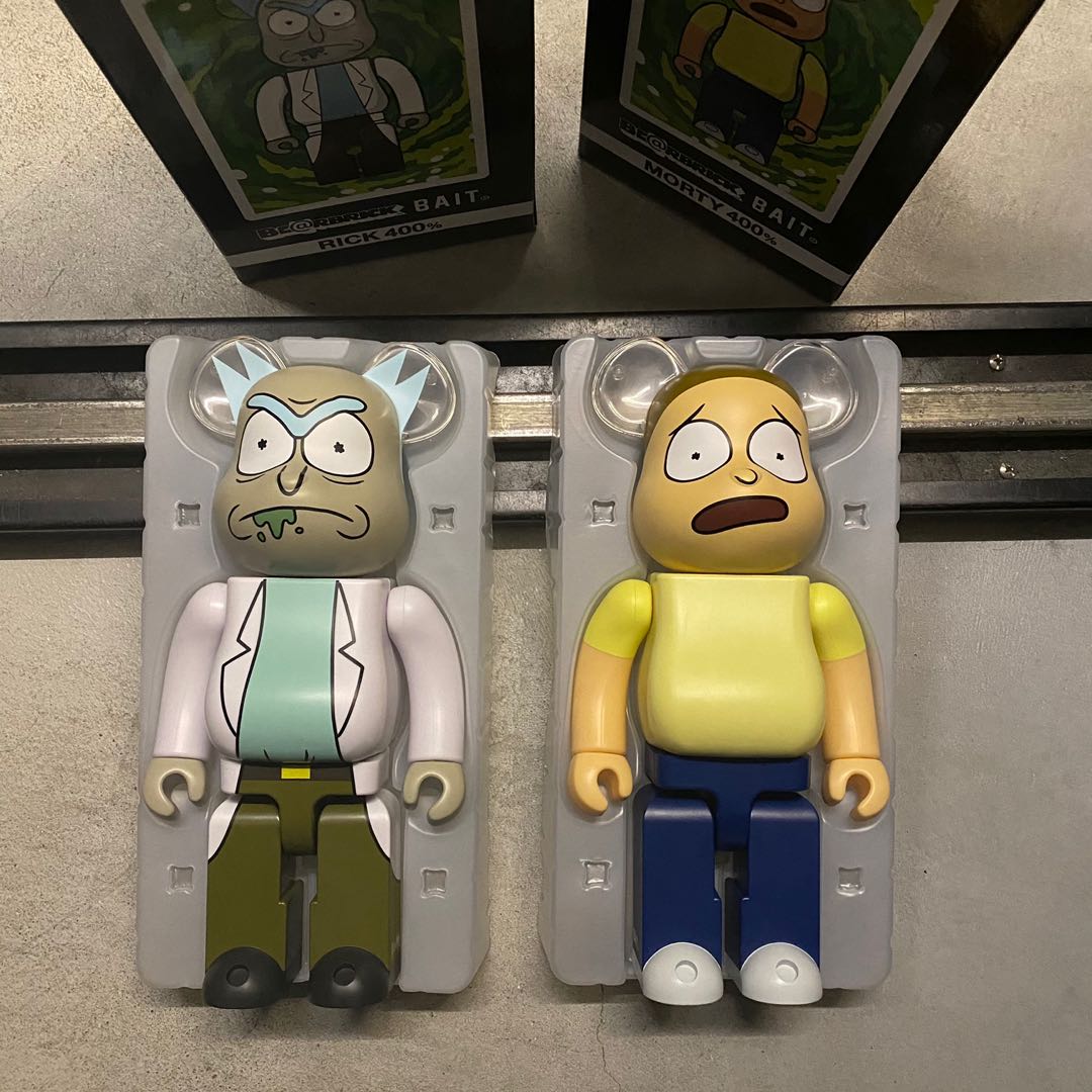 Bearbrick rick and morty 400 Carousell
