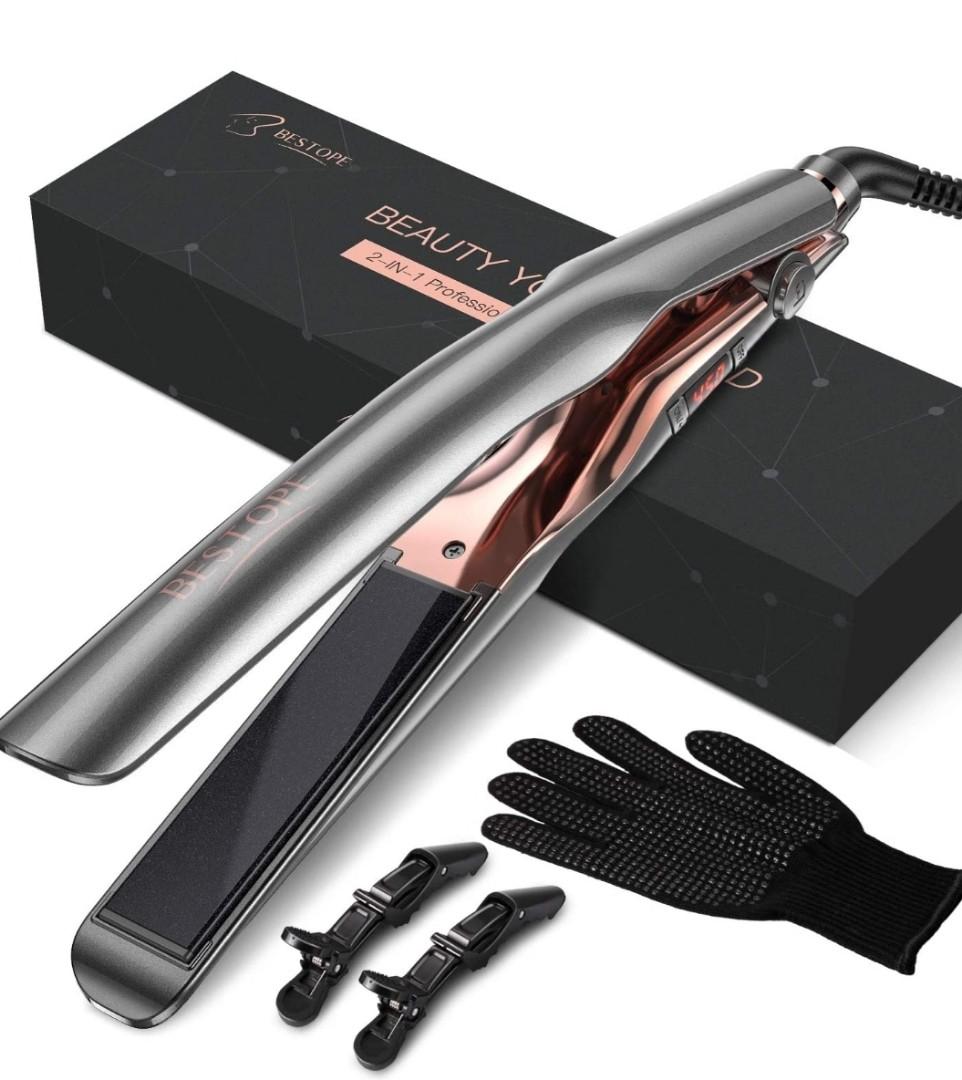 Bestope hair straightener brush online