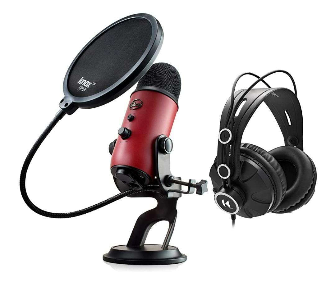 studio headset with microphone