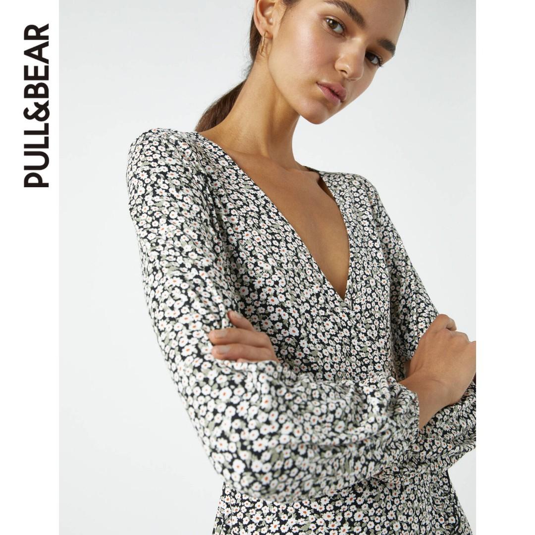 Pull and bear snake on sale print dress