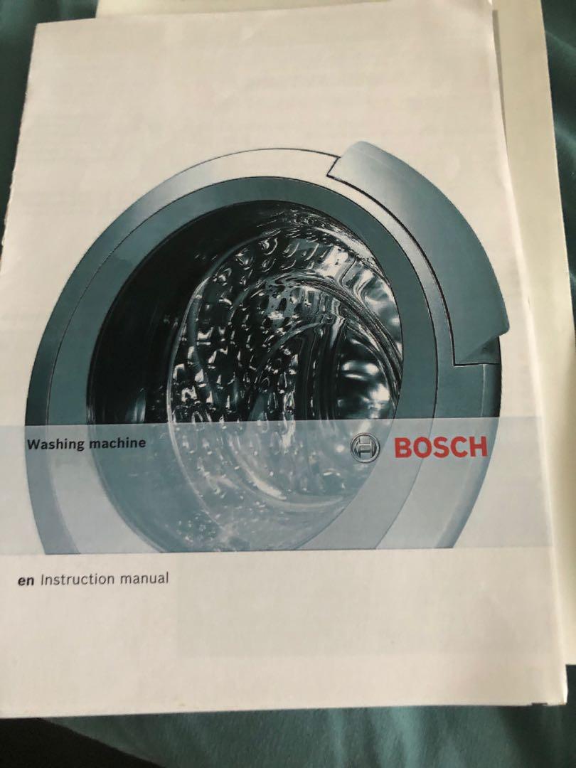 Bosch ClassiXX front load washer 7kg, TV & Home Appliances, Washing Machines and Dryers on Carousell
