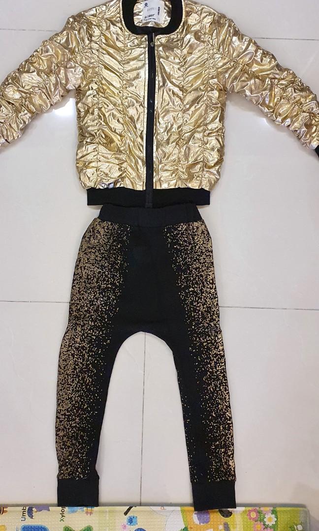 Golden jacket for boys cheap